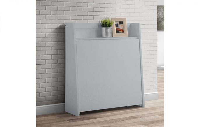 Helsinki Grey Dining Set (2 Folding Chairs)